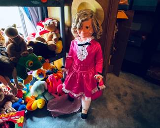 1984 Dolls, Dreams, & Love "Shirley Temple" Little Colonel doll