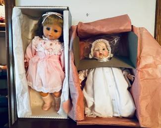 Madame Alexander dolls, new in box