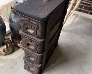 Antique 1940's sewing machine cabinet