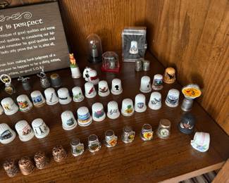 Thimble collection