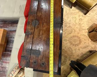 Chinese Tansu Antique Wooden Traveling Chest