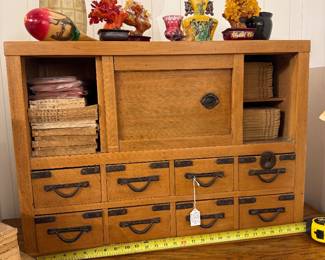 Japanese Antique Tansu Chest Cabinet
