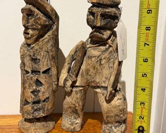 Carved Wooden Figurines
