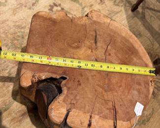 Solid Tree Trunk Stool or End Table