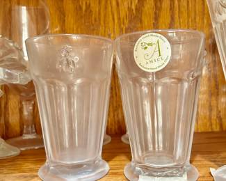 Queen Bee drinking glasses