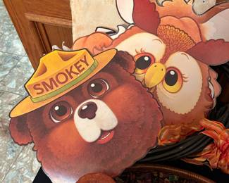 Smokey the bear and friends masks