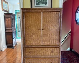 TV hutch and dresser - Part of the bedroom set.