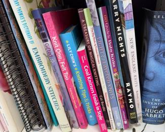 Sewing and knitting books
