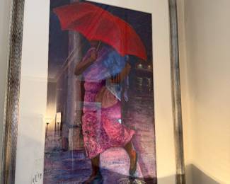 Martha Betts, “Almost Home” oil pastel