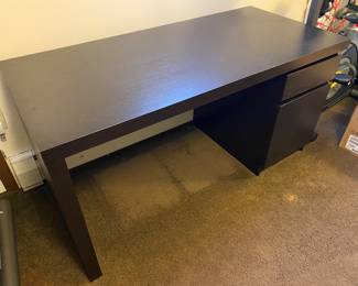 IKEA desk black excellent condition 
