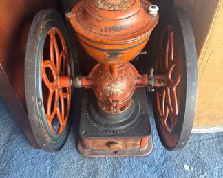 Antique coffee grinder 