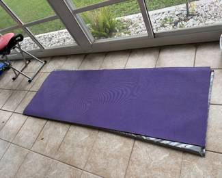 Purple Exercise Mat / Yoga Mat