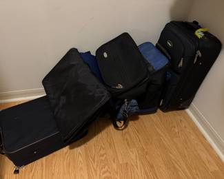 Assorted Suitcases, Luggage & Travel Bags