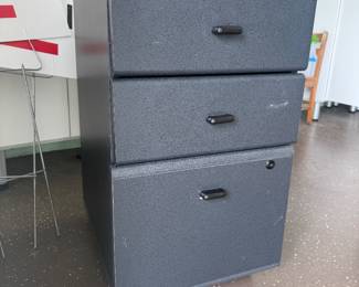  Black Metal Filing Cabinet Black Metal 3-Drawer Filing Cabinet with Lock
