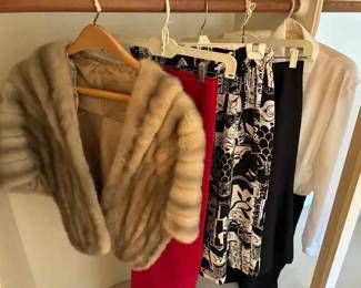 RA194VVintage Mink Fur Stole  More