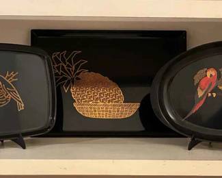 RA183Couroc Serving Trays