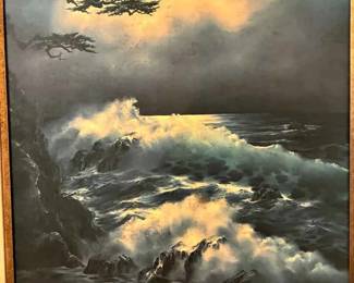 RA186Limited Edition Art by Rosemary Minor With Light