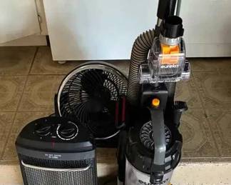 RA165Heater, Fan And Vacuum