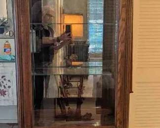 RA1442Piece Curio Cabinet With Lighting