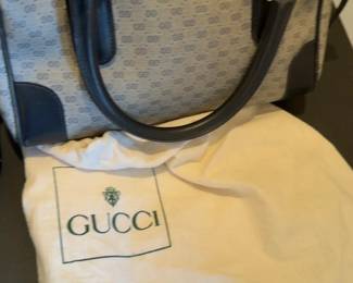 Vintage Gucci Microguccissima Boston Satchel Bag