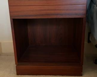 Mid-Century Modern Rosewood Nightstand - Price per One 
