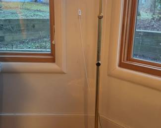 Vintage Brass Pharmacy Floor Lamp