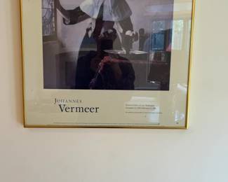 Johannes Vermeer Exhibition Poster - National Gallery of Art