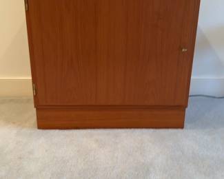 Mid-Century Modern Teak Wood Cabinet Danish Furniture Makers
