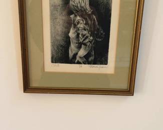 Thomas Green Signed Etching Print - Limited Edition 6/6