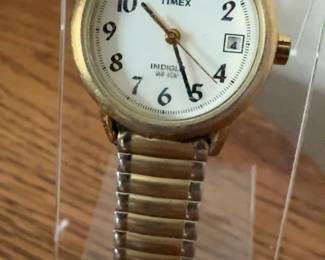 Timex Indiglo Two-Tone Expansion Band Watch