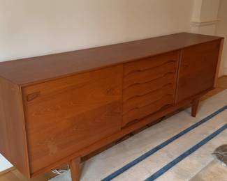 Skovby MCM Teak Sideboard Credenza Made in Denmark-L7’3” x D18 1/2”x H32”