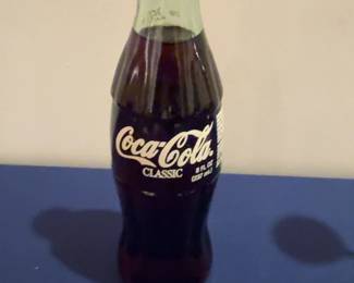 Vintage Coca-Cola Classic Glass Bottle - 8 fl oz