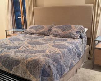 Stearns & Foster Bed Frame with Tempur Contour Mattress