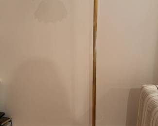 Vintage Brass Gooseneck Floor Lamp