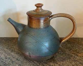 Artisan Stoneware Studio Pottery Teapot