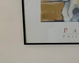 Paul Cézanne Philadelphia Museum of Art Exhibition Poster