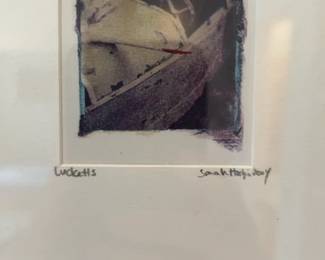 Sarah Hodzic Signed Polaroid Art Print - Lucketts