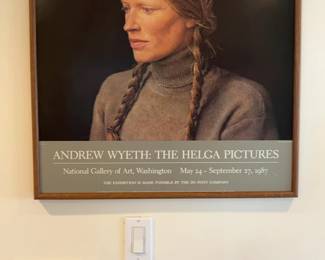 Andrew Wyeth: The Helga Pictures Exhibition Poster