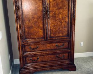 Armoire matches cabinet  side tables