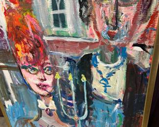 Patrick Sart cartoon of famous American painting