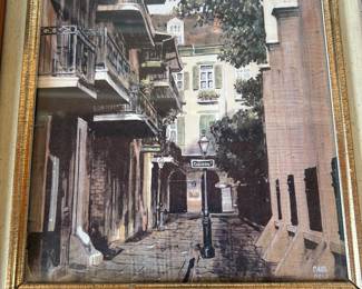 Print of Pirate's Alley