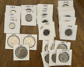 Mint Proof Sets, Silver Coins, Old Currency, Star Notes and Graded Coins