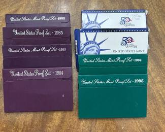 Mint Proof Sets, Silver Coins, Old Currency, Star Notes and Graded Coins