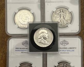 Mint Proof Sets, Silver Coins, Old Currency, Star Notes and Graded Coins