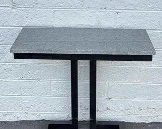 Noir alonzo end table