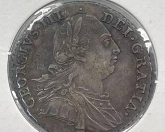 Antique Silver Shillings