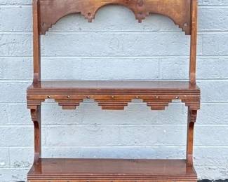 Vintage wall shelf