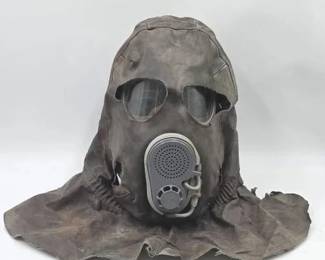 vintage gas mask