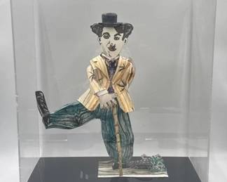 1986 red grrom 3d litho charlie chaplin