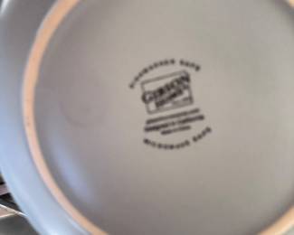 Gibson Dishes service for 4 missing one salad plate 20.00